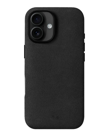 iPhone 16 - Case Alcantara - Space Gray